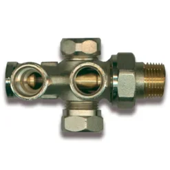 Distributeur Pour Raccord Mural Saninstal 1/2"xM22 Laiton
