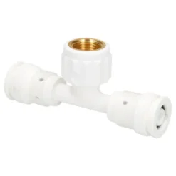 Té Multicouche Sanivesk Push 16mmx1/2"Fx16mm