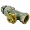 Robinet Thermostatique Comap Droit Nickelé R809 Filetage Femelle 1/2F