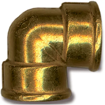 Coude Saninstal 90° 5/4" FF Laiton 1 Coude Saninstal 90° 5/4" FF Laiton