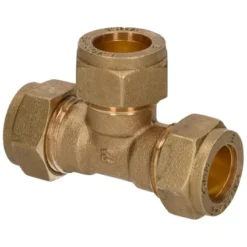 Raccord Bicône En T Sanivesk Compression 15x15x15mm 3pcs