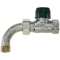 Robinet Thermostatique Pour Radiateur Honeywell Droit + Coude 1/2"F Universel