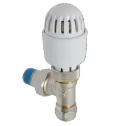 Vanne Radiateur Thermostatique Sanivesk équerre 1/2"Mx16mm